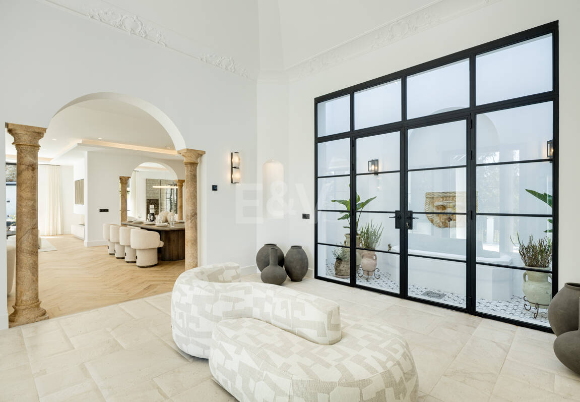 Prestigefylld Villa med exceptionell utsikt över golf i La Quinta