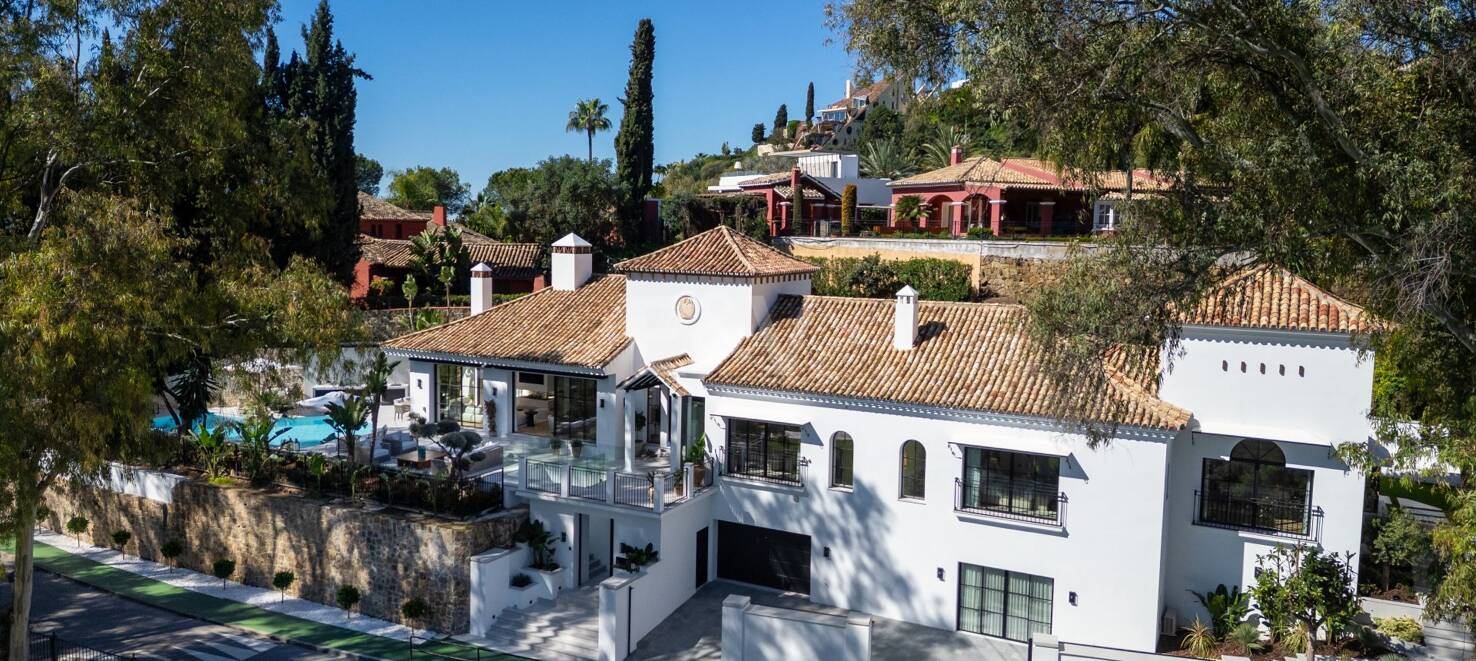 Prestigefylld Villa med exceptionell utsikt över golf i La Quinta