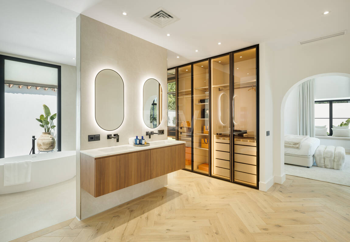 Prestigefylld Villa med exceptionell utsikt över golf i La Quinta