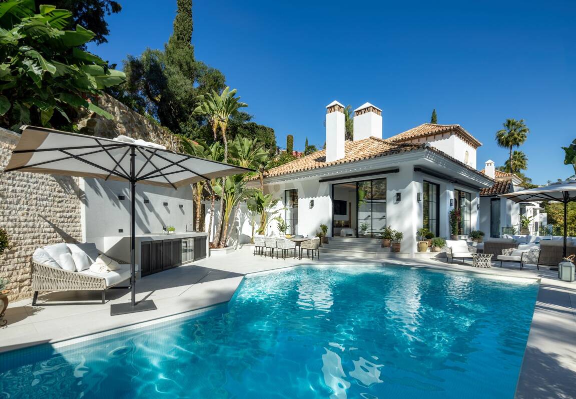 Prestigefylld Villa med exceptionell utsikt över golf i La Quinta