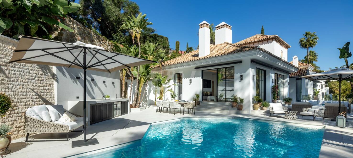 Prestigefylld Villa med exceptionell utsikt över golf i La Quinta
