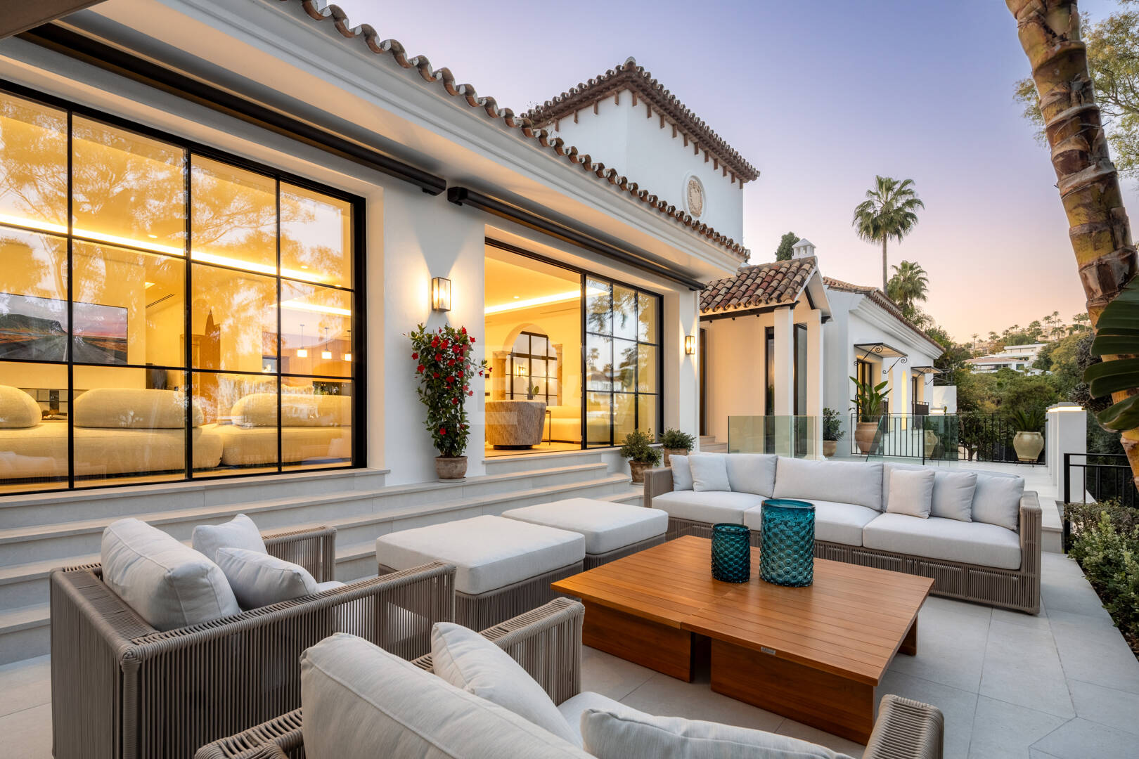 Prestigefylld Villa med exceptionell utsikt över golf i La Quinta