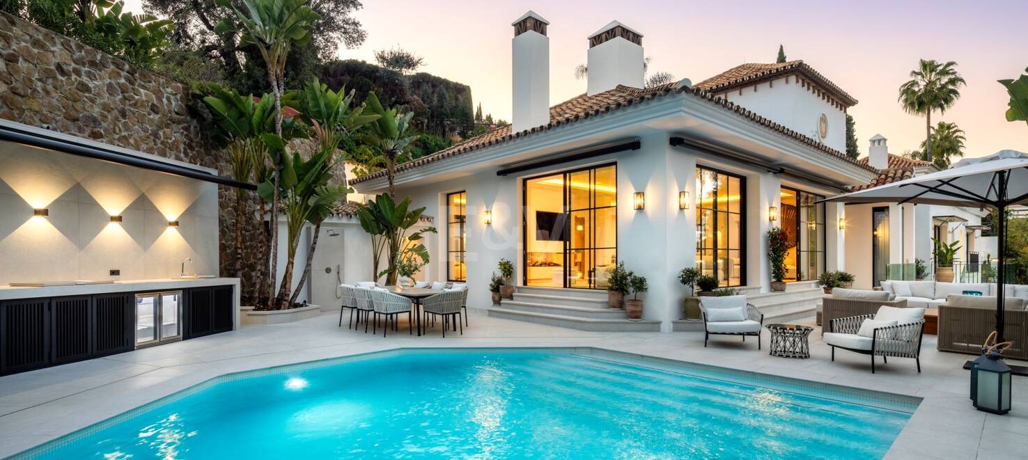Prestigefylld Villa med exceptionell utsikt över golf i La Quinta