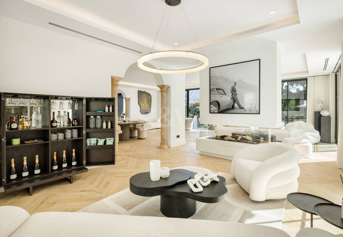 Prestigefylld Villa med exceptionell utsikt över golf i La Quinta