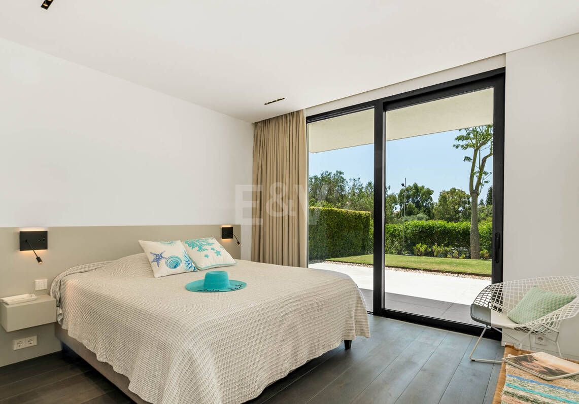 Villa contemporánea con vistas panorámicas al mar y a la montaña en Vega del Colorado, La Quinta