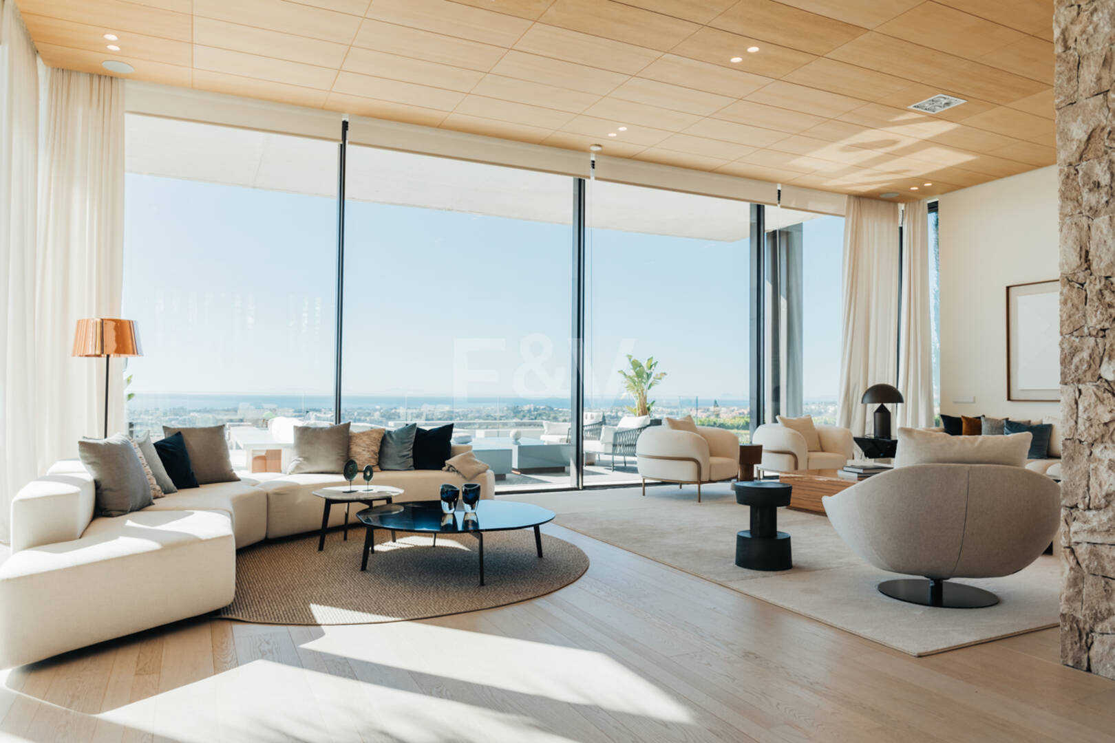 Luxe architectural avec vue panoramique sur la mer à La Quinta