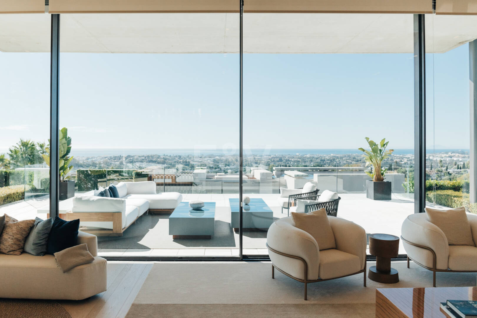 Luxe architectural avec vue panoramique sur la mer à La Quinta