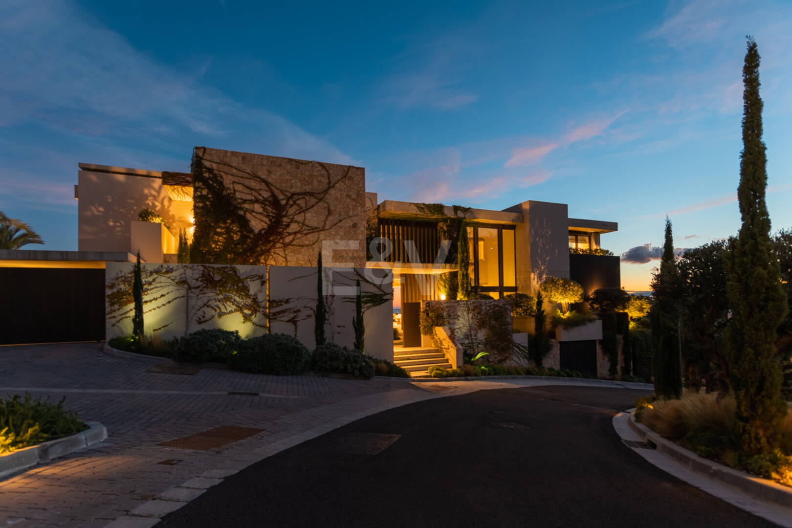 Luxe architectural avec vue panoramique sur la mer à La Quinta