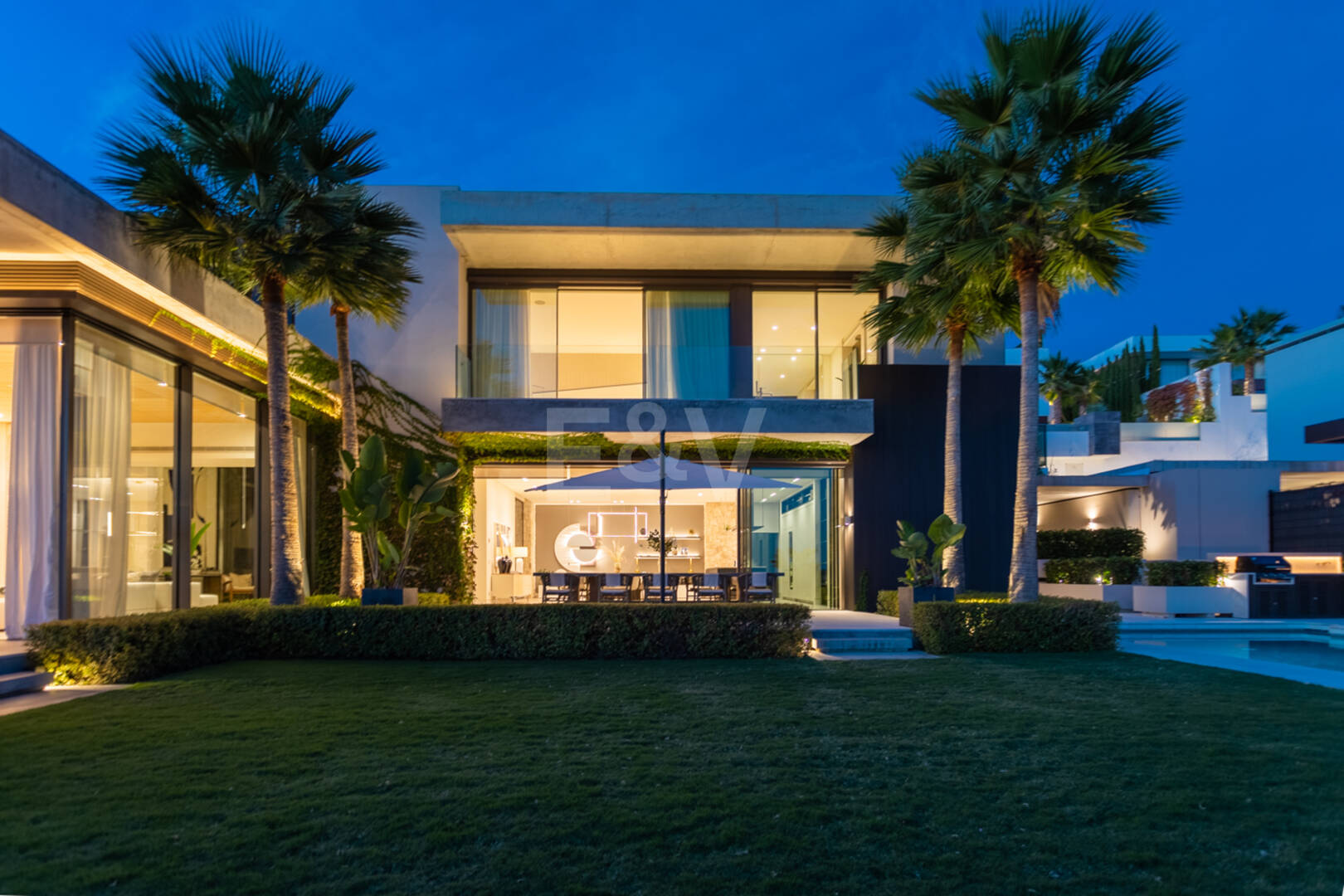 Luxe architectural avec vue panoramique sur la mer à La Quinta