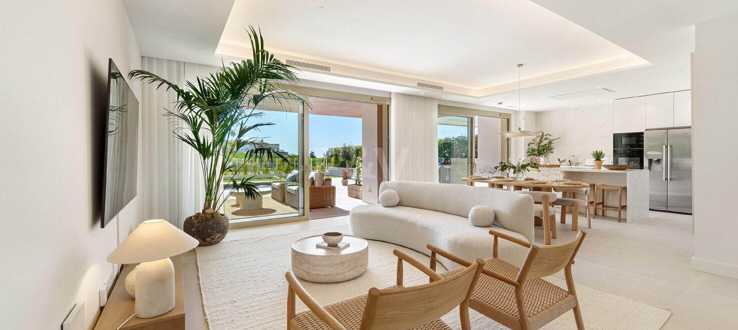 Apartament na parterze do wynajęcia w Marbella Golden Mile, Marbella (Wszystkie obszary)