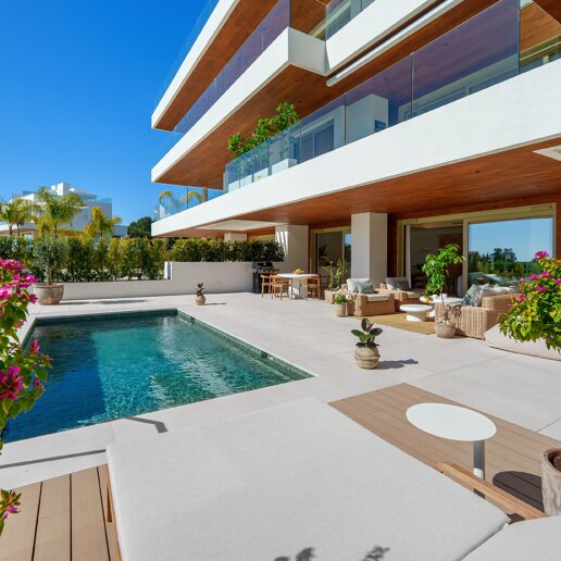 Apartament na parterze do wynajęcia w Marbella Golden Mile, Marbella (Wszystkie obszary)