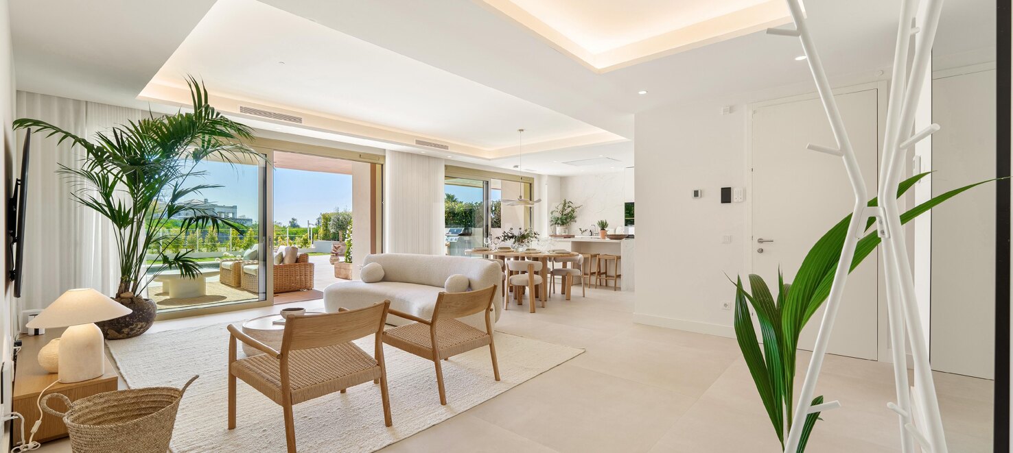 Apartament na parterze do wynajęcia w Marbella Golden Mile, Marbella (Wszystkie obszary)