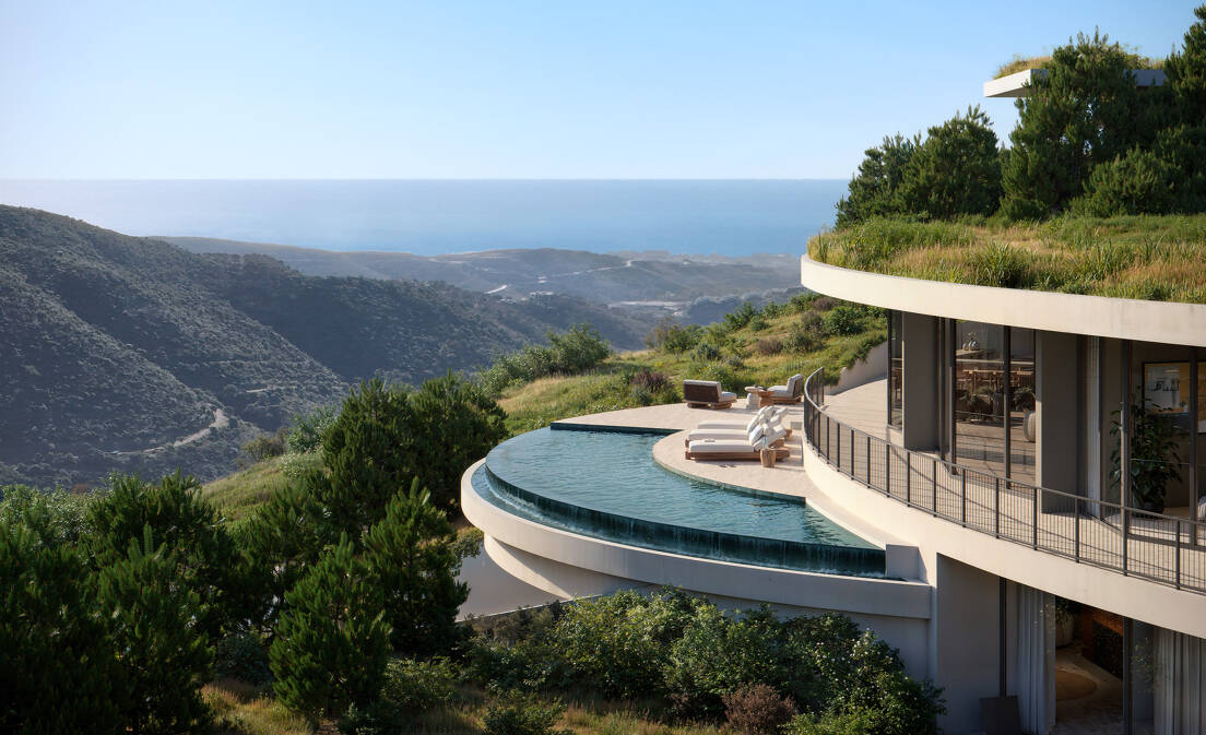Monte Mayor villa med fantastisk panoramautsikt