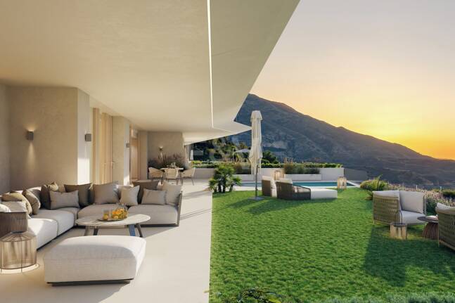 Elegant Apartment with Expansive Terrace and Sea Views