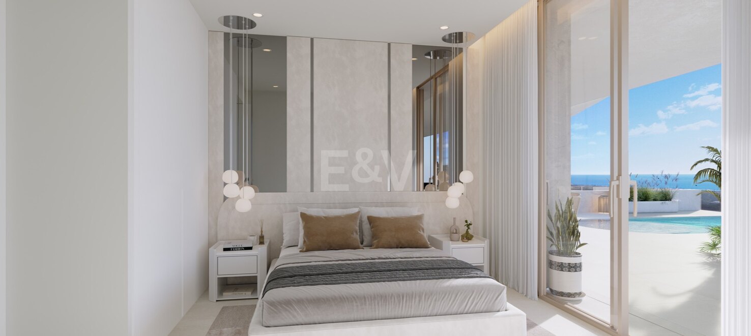 Elegant Apartment with Expansive Terrace and Sea Views