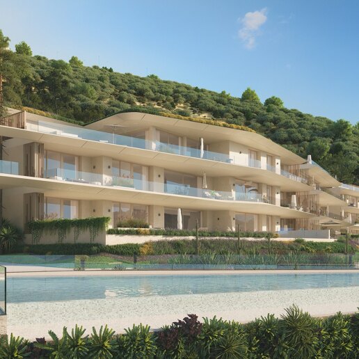 Elegant Apartment with Expansive Terrace and Sea Views