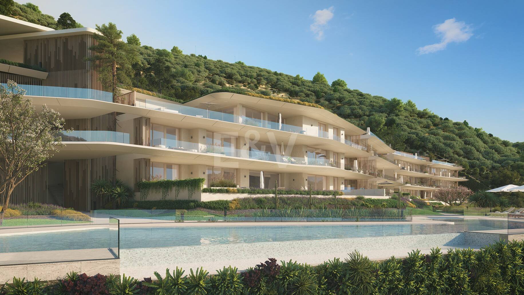 Elegant Apartment with Expansive Terrace and Sea Views