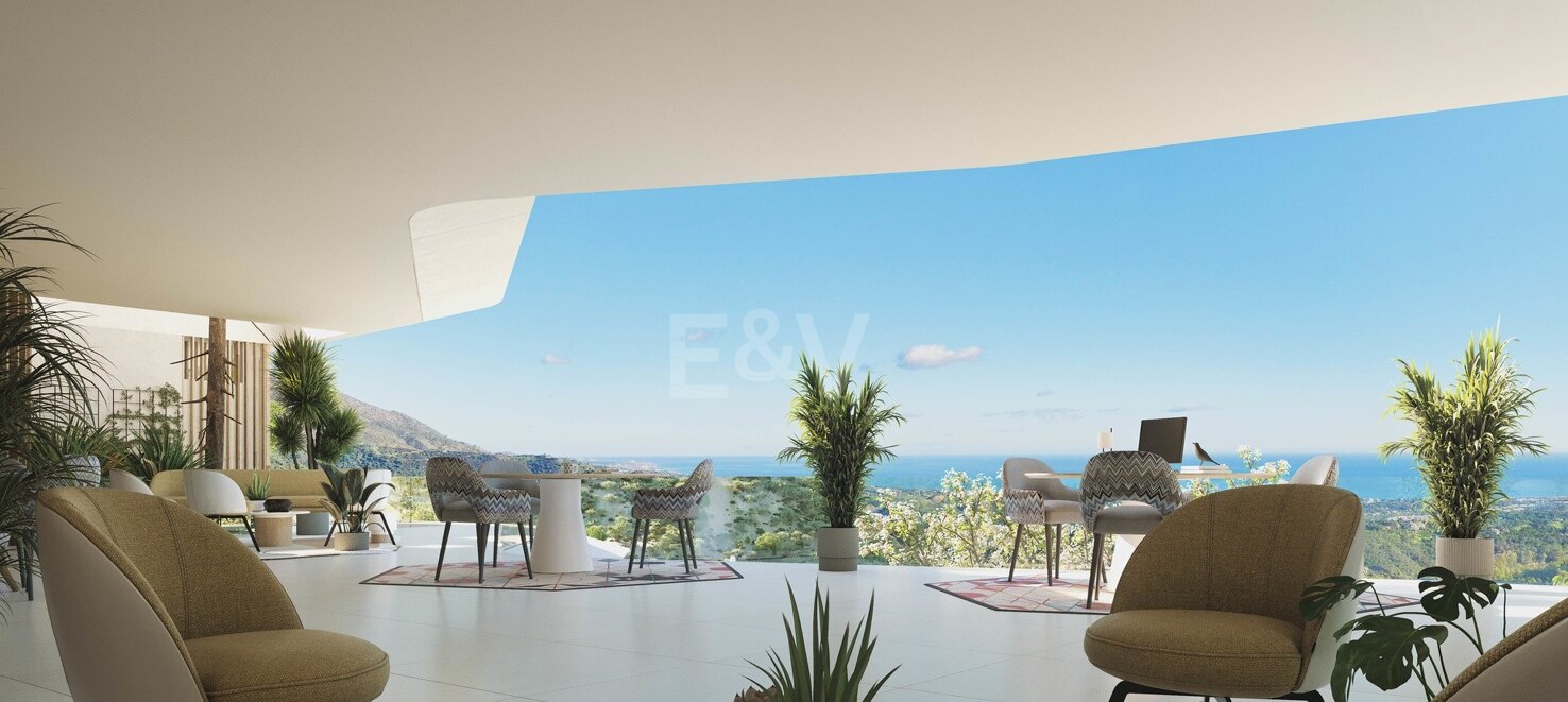 Elegant Apartment with Expansive Terrace and Sea Views