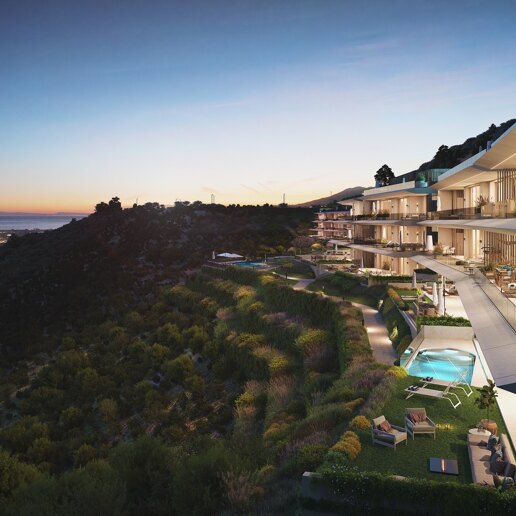 Elegant Apartment with Expansive Terrace and Sea Views