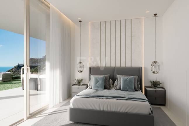 Elegant Apartment with Expansive Terrace and Sea Views