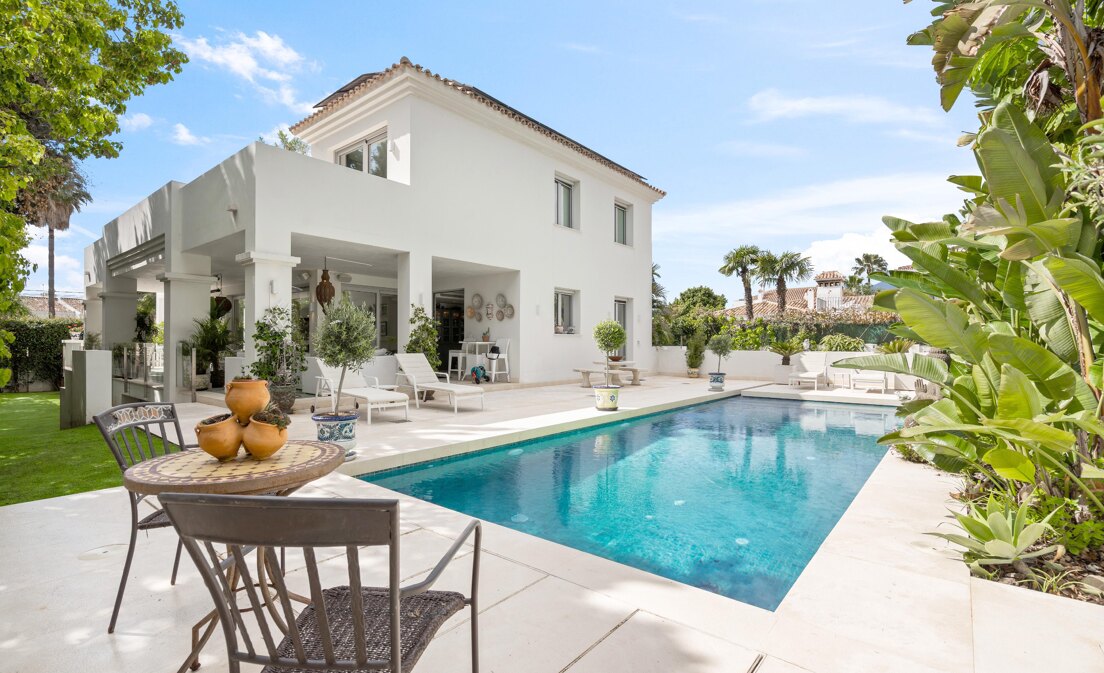 Villa moderna y elegante a pasos de la playa