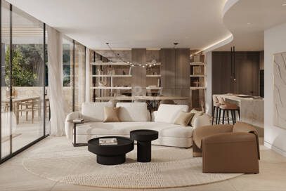 Villa hors plan exceptionnelle Près de Puente Romano Beach Resort