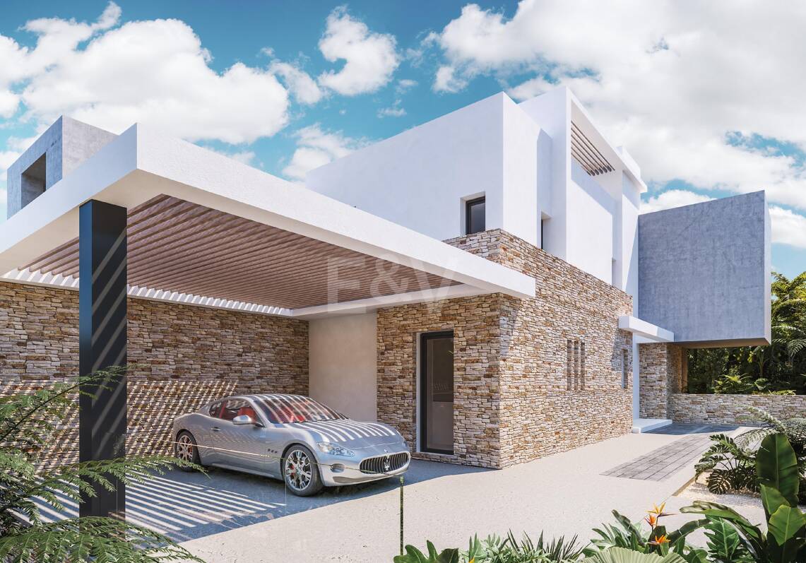 Exceptionell Off-Plan Villa Nära Puente Romano Beach Resort
