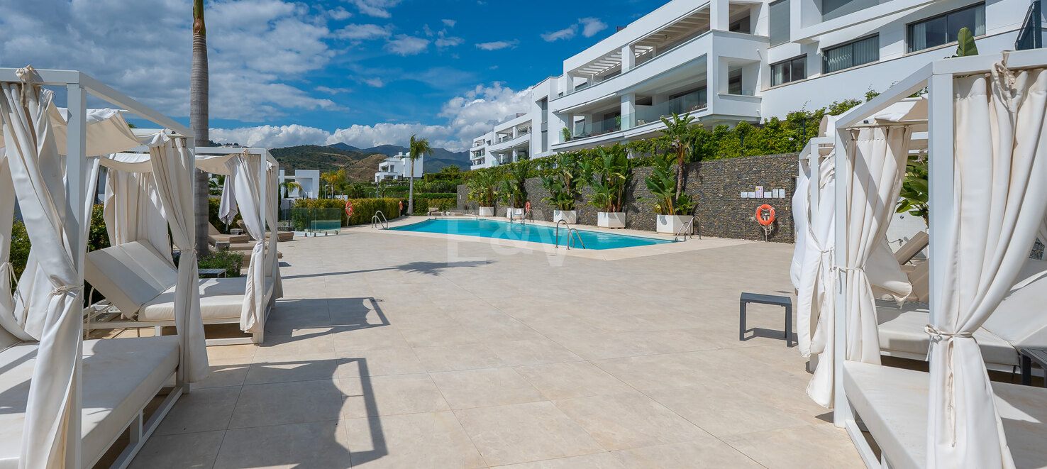 Elegant 3-bedroom home in Soul Marbella with private garden, sea views, and exclusive communal areas
