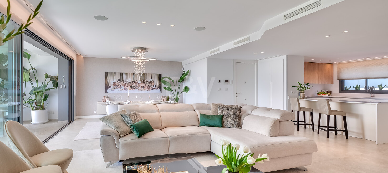 Elegant 3-bedroom home in Soul Marbella with private garden, sea views, and exclusive communal areas
