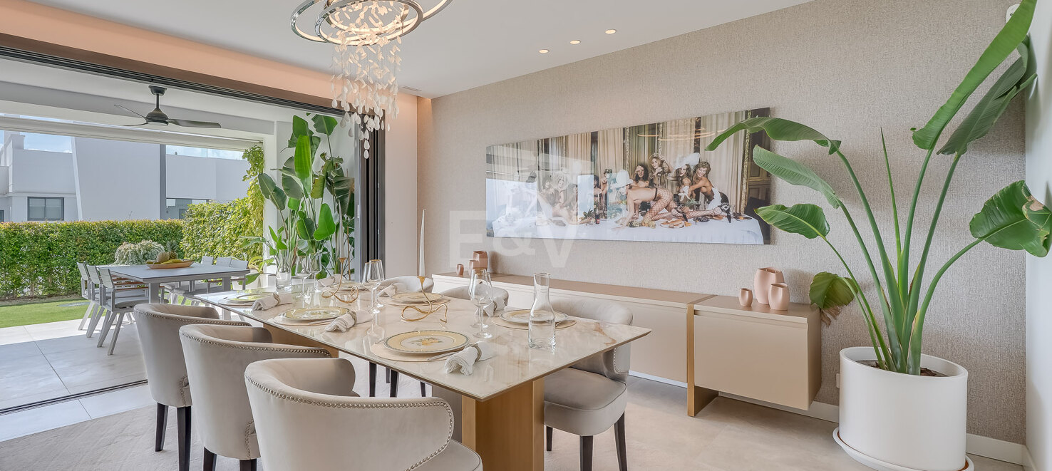Elegant 3-bedroom home in Soul Marbella with private garden, sea views, and exclusive communal areas