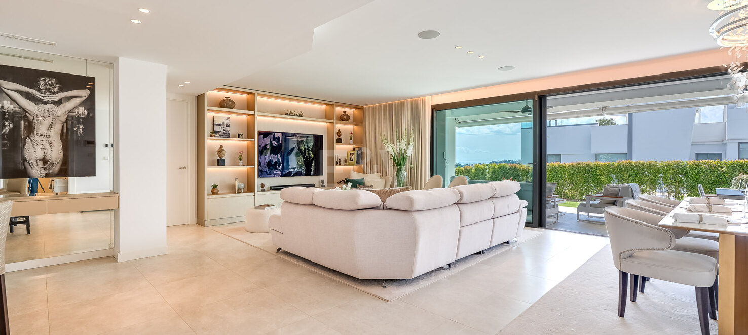 Elegant 3-bedroom home in Soul Marbella with private garden, sea views, and exclusive communal areas