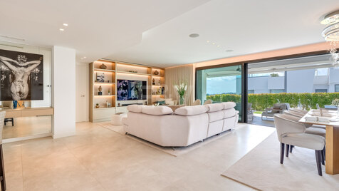 Elegant 3-bedroom home in Soul Marbella with private garden, sea views, and exclusive communal areas