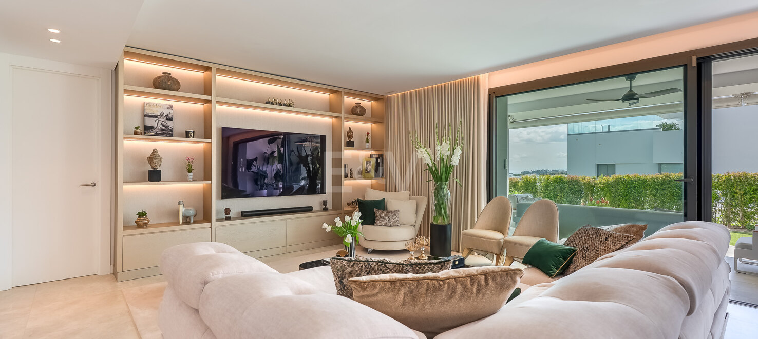 Elegant 3-bedroom home in Soul Marbella with private garden, sea views, and exclusive communal areas