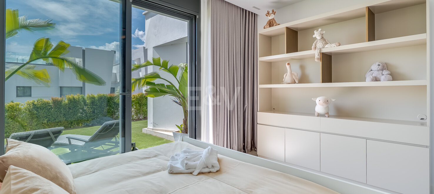 Elegant 3-bedroom home in Soul Marbella with private garden, sea views, and exclusive communal areas
