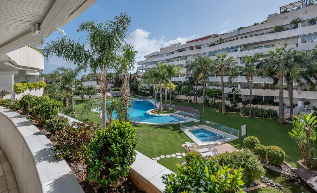 Zeitlose Wohnung in einer Luxuriösen Anlage in Puerto Banús