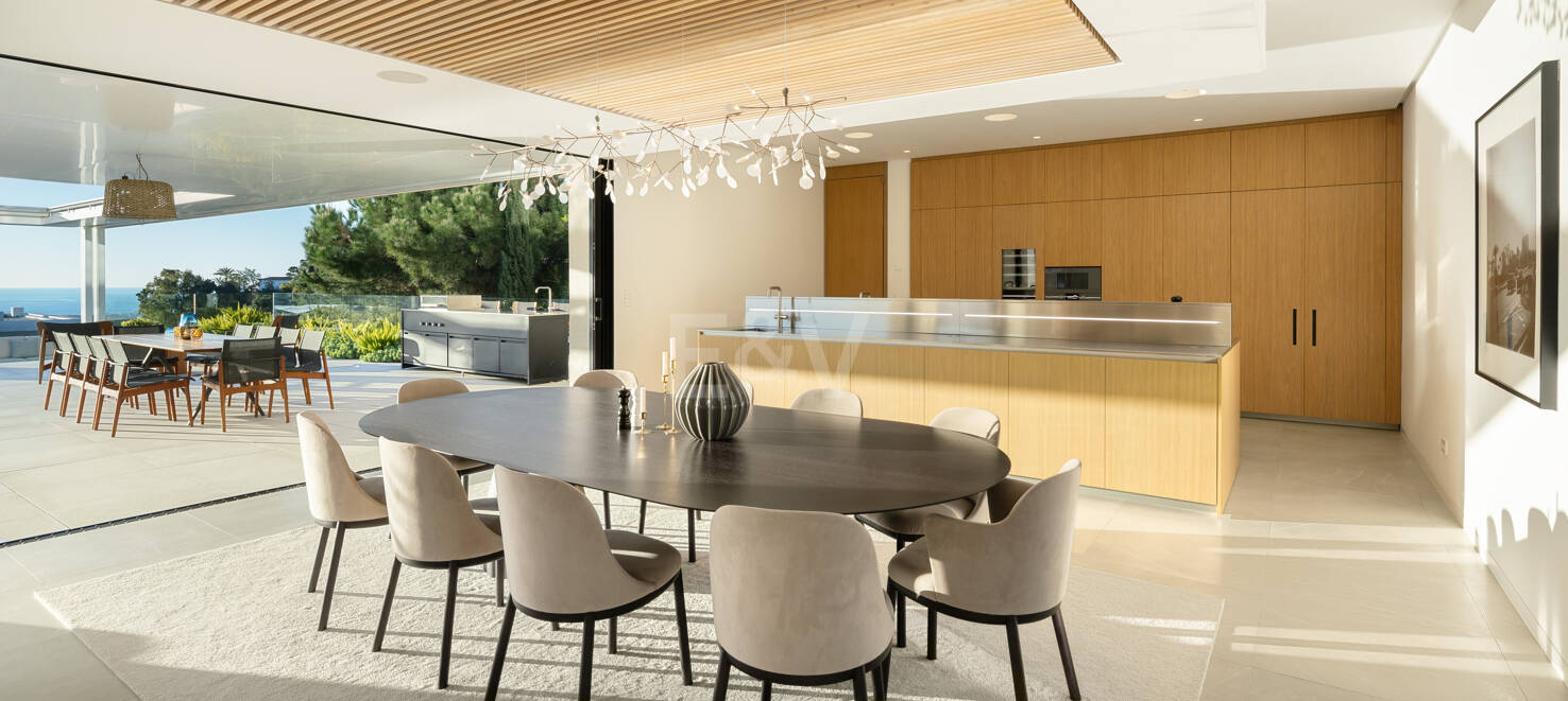 Modern Sea View Retreat i prestigefyllda El Madroñal