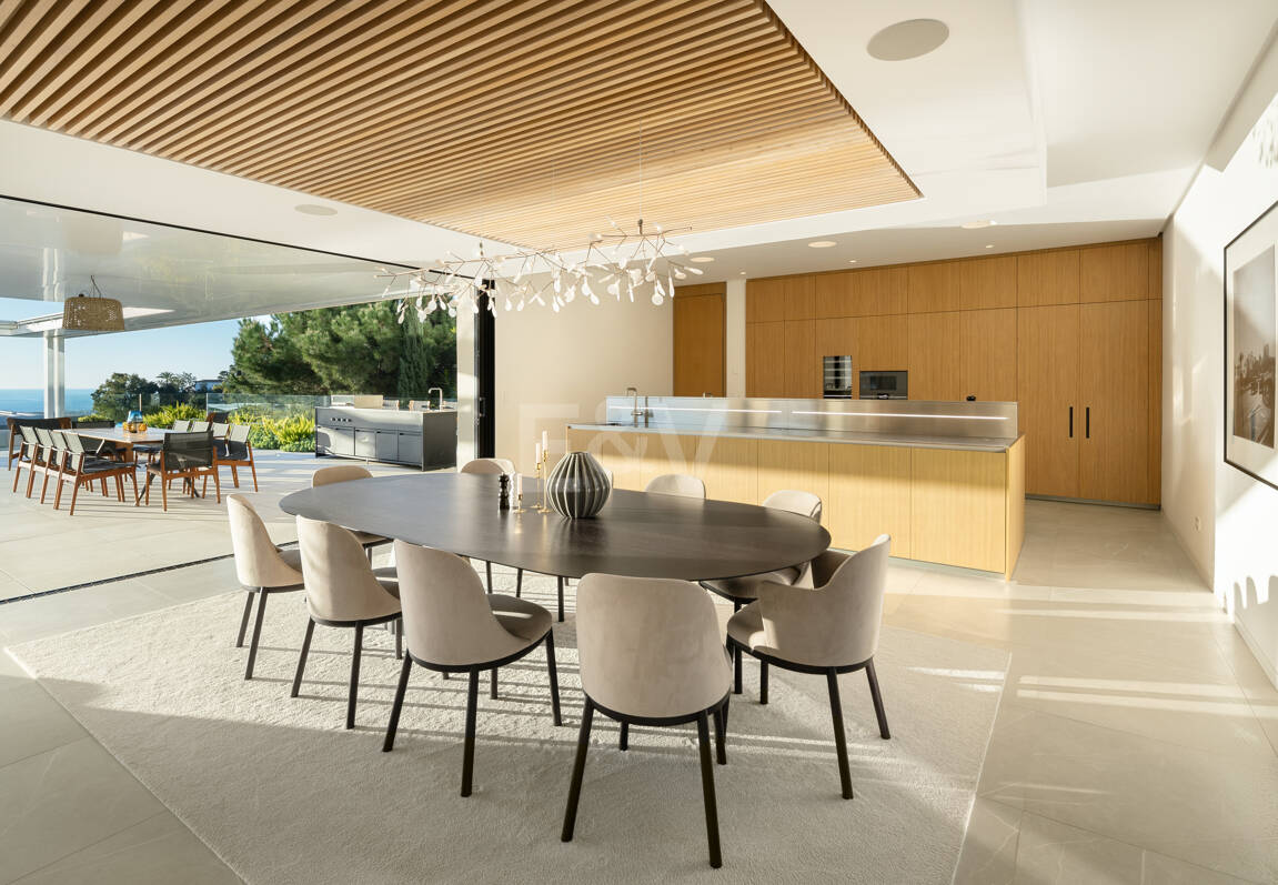 Modern Sea View Retreat in Prestigious El Madroñal