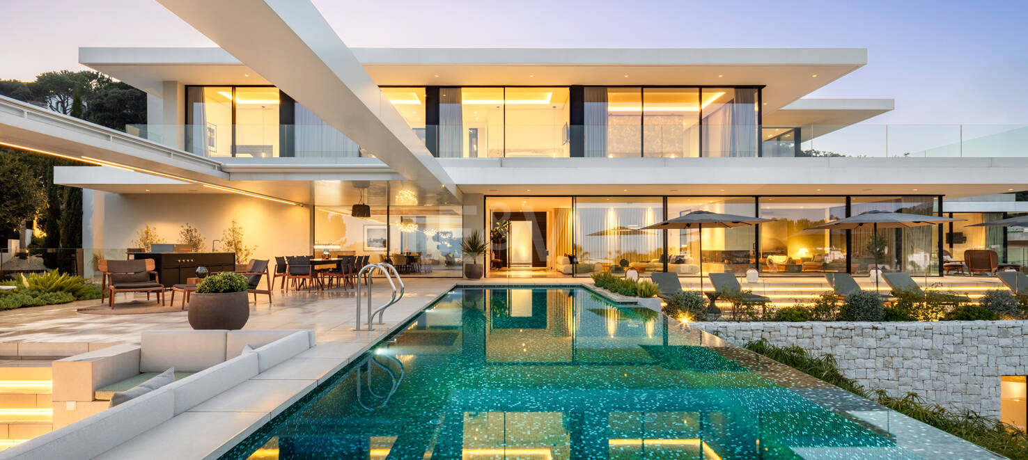 Modern Sea View Retreat i prestigefyllda El Madroñal