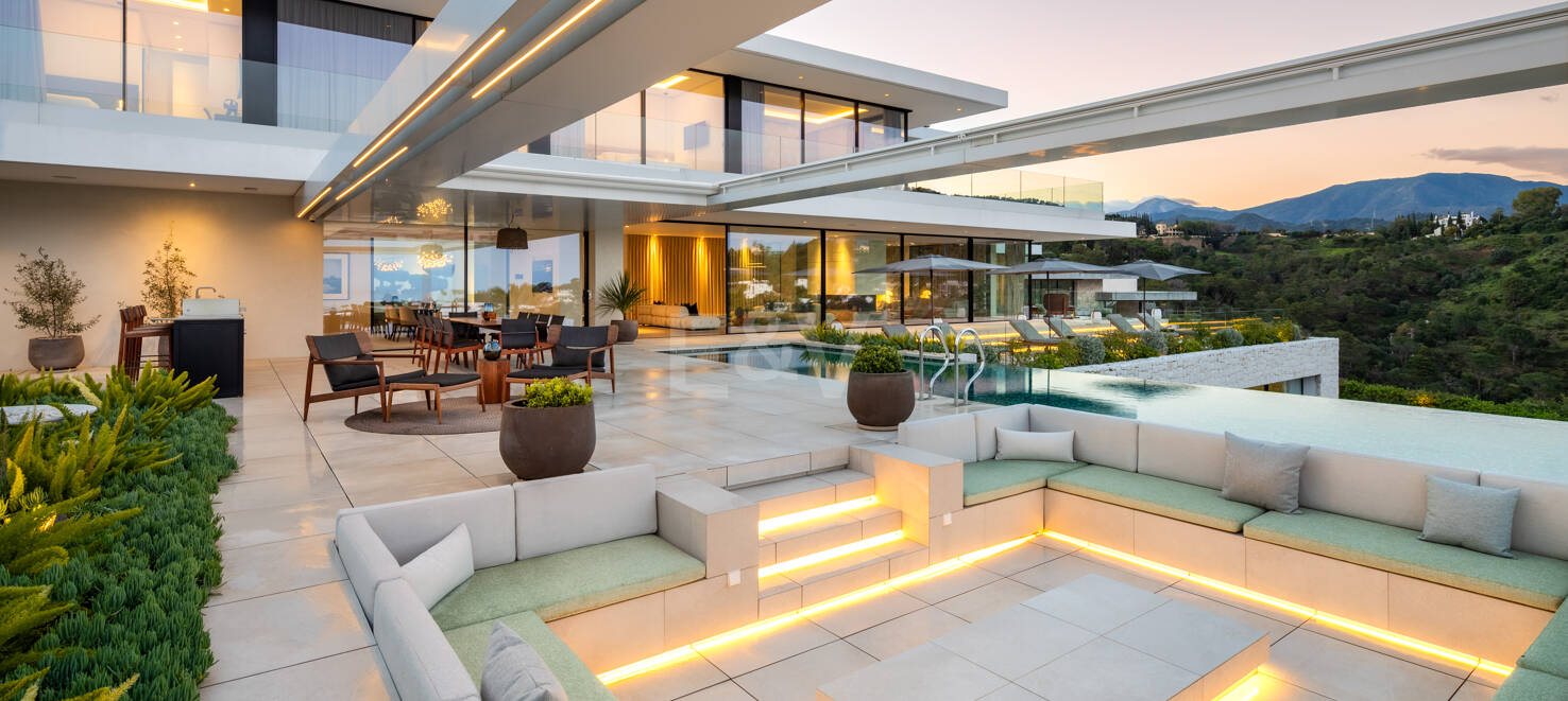 Modern Sea View Retreat i prestigefyllda El Madroñal