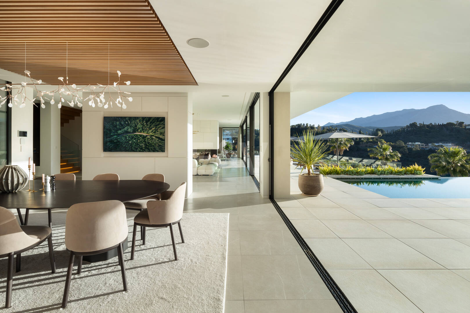 Modern Sea View Retreat in Prestigious El Madroñal