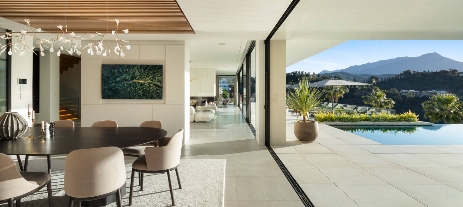 Modern Sea View Retreat i prestigefyllda El Madroñal
