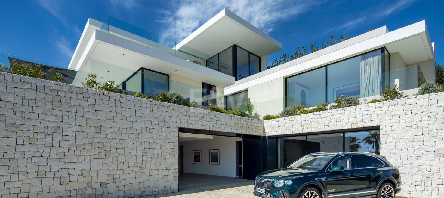 Modern Sea View Retreat i prestigefyllda El Madroñal