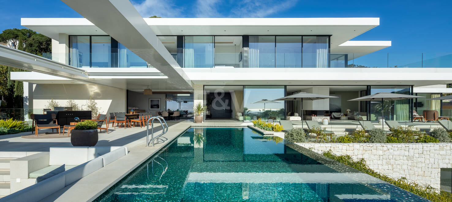 Modern Sea View Retreat i prestigefyllda El Madroñal