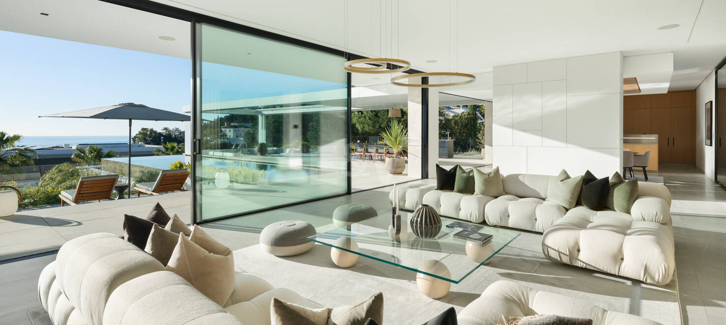 Modern Sea View Retreat i prestigefyllda El Madroñal
