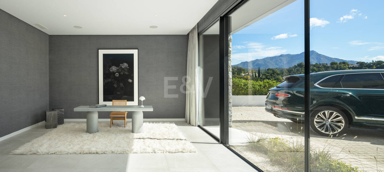Modern Sea View Retreat i prestigefyllda El Madroñal