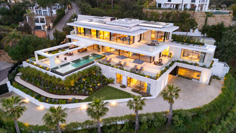 Modern Sea View Retreat i prestigefyllda El Madroñal