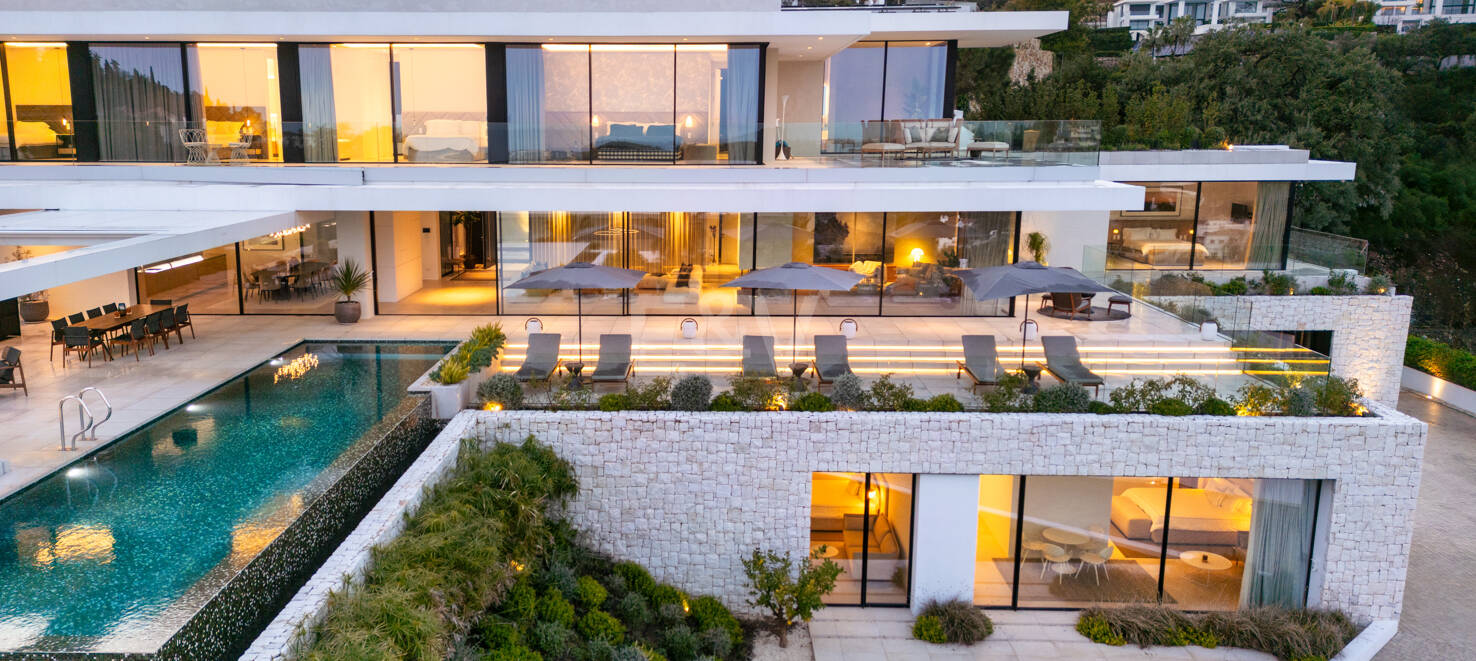 Modern Sea View Retreat i prestigefyllda El Madroñal