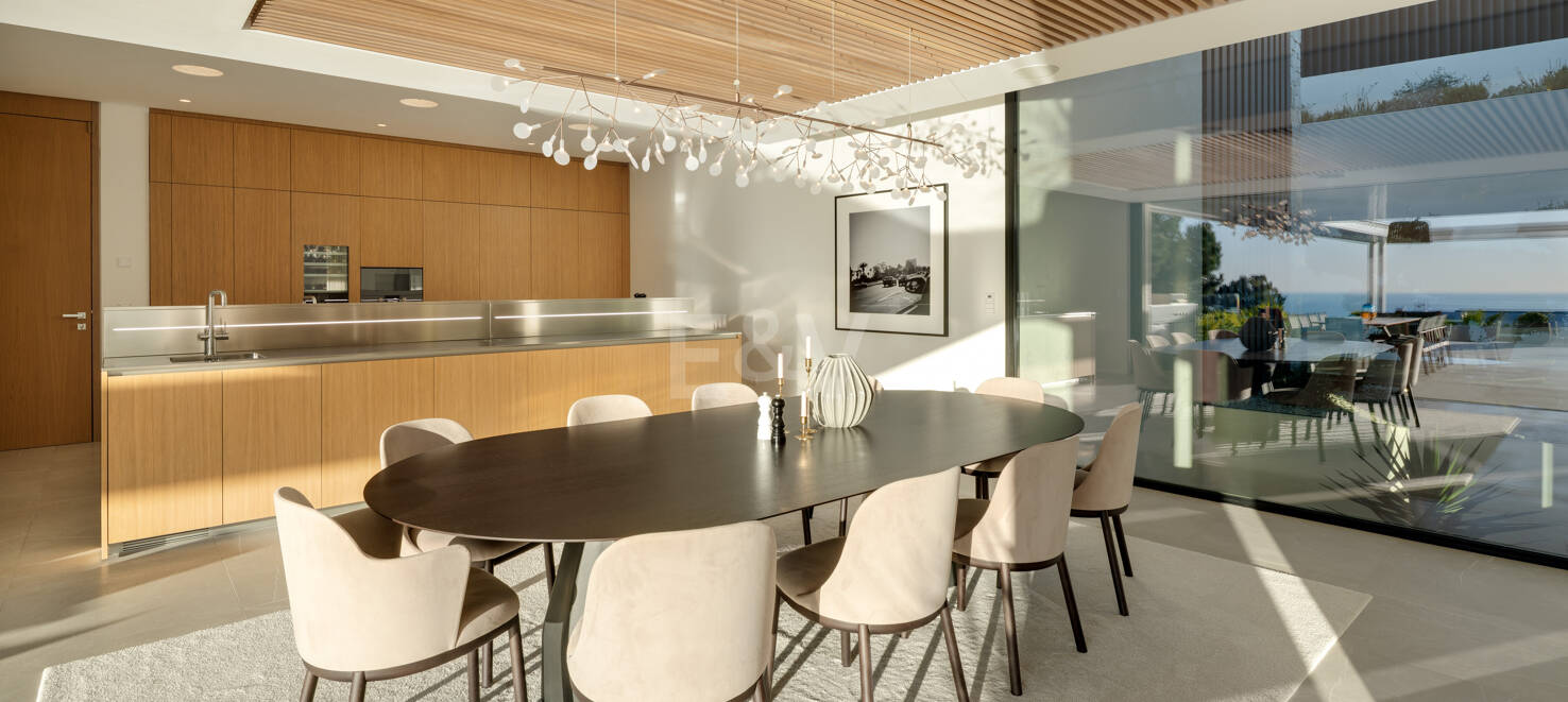 Modern Sea View Retreat i prestigefyllda El Madroñal