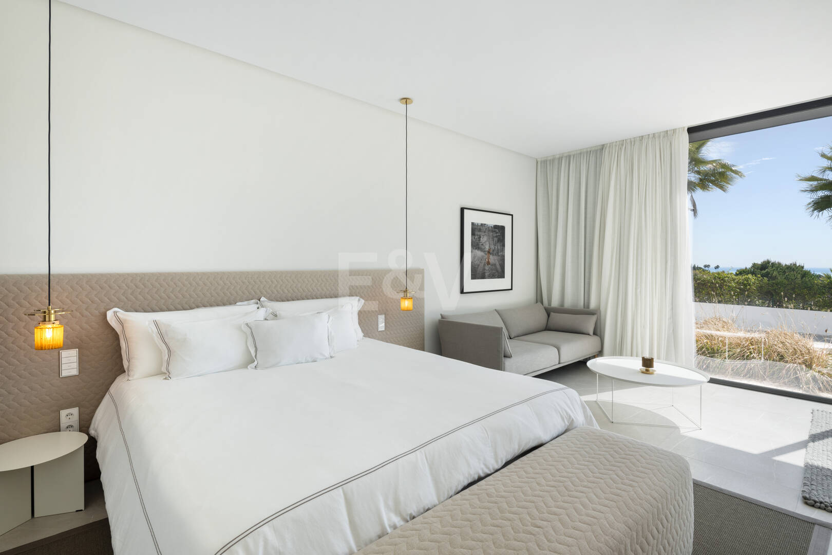 Modern Sea View Retreat in Prestigious El Madroñal