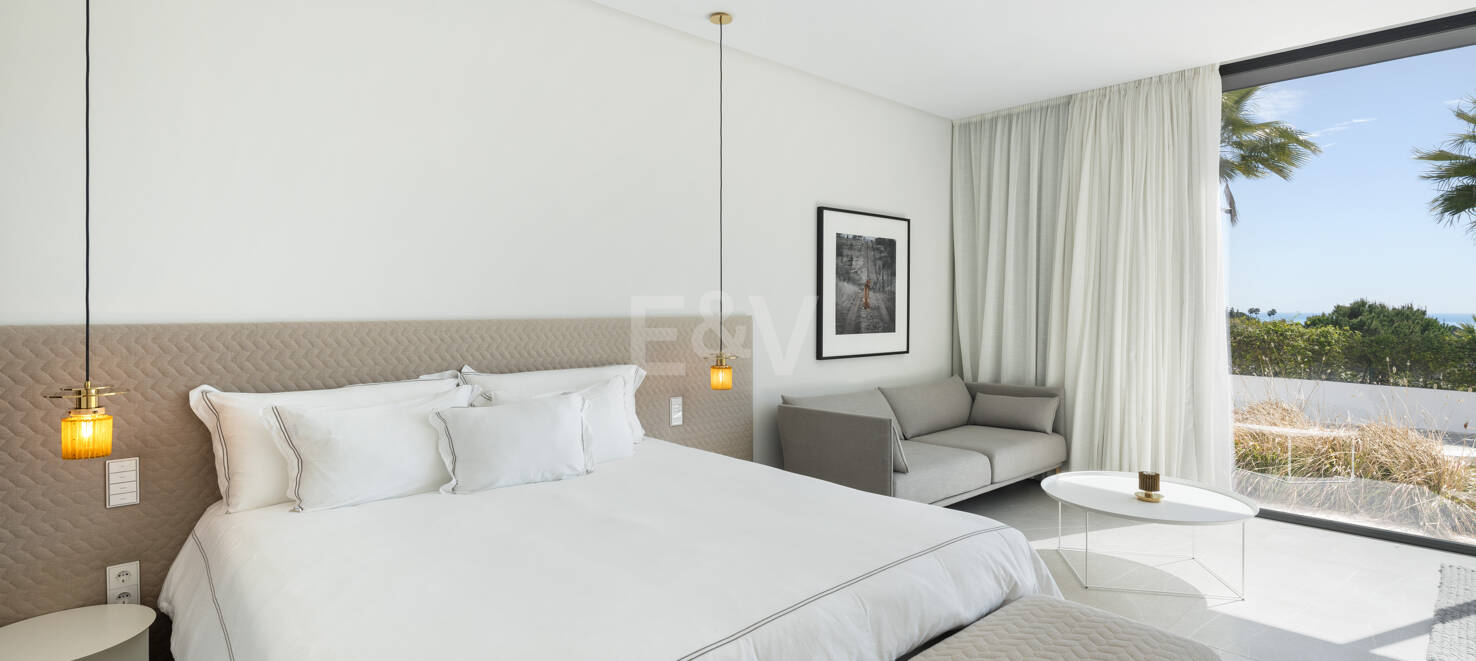 Modern Sea View Retreat i prestigefyllda El Madroñal